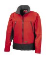 Heren Softshell Jas Result Activity R120X Red-Black